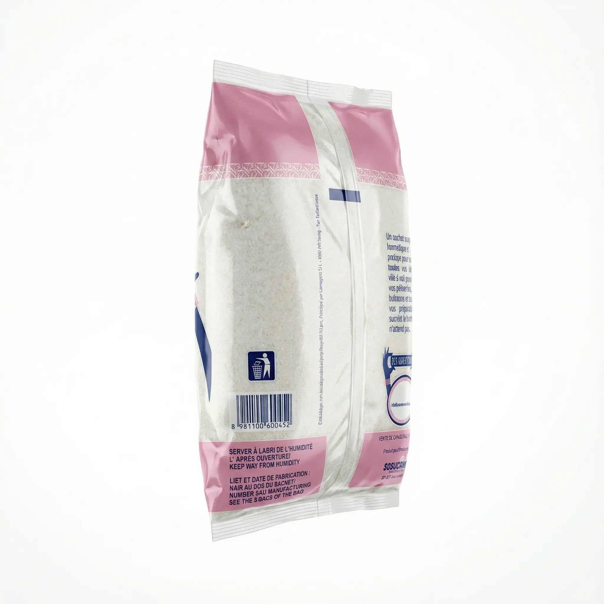 emballage sucre camerounais pratique pour la maison